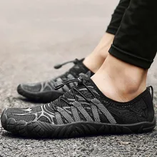 Летняя водонепроницаемая обувь унисекс для мужчин и женщин; дышащие быстросохнущие Нескользящие пляжные кроссовки для плавания; Мужская Уличная обувь для плавания