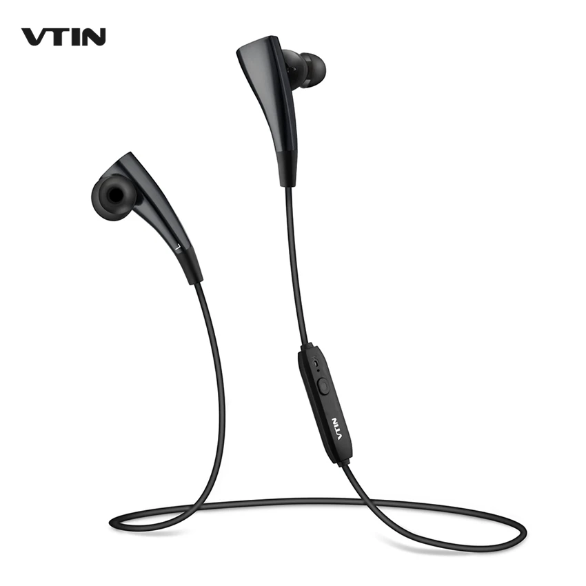 

VTIN VBT005 Bluetooth 4.1 Headphone Magnet Control Circle Headphones Noise Cancelling Earphone w/ Mic for iPhone Samsung Xiaomi