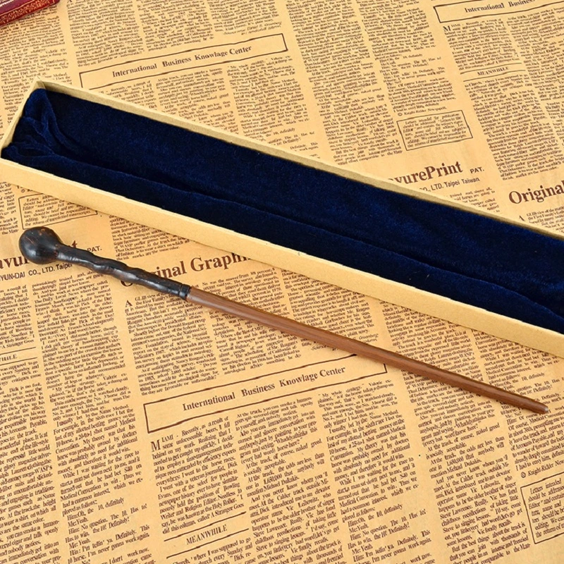 Металлический сердечник Ремус Джон Люпин волшебная палочка волшебные палочки Подарочная коробка Упаковка Хэллоуин косплей
