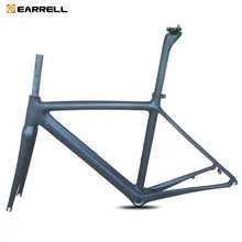 Новинка, карбоновая рама для шоссейного велосипеда EARRELL T800, велосипедная Рама, супер светильник, 980g Di2/Механическая гоночная карбоновая рама