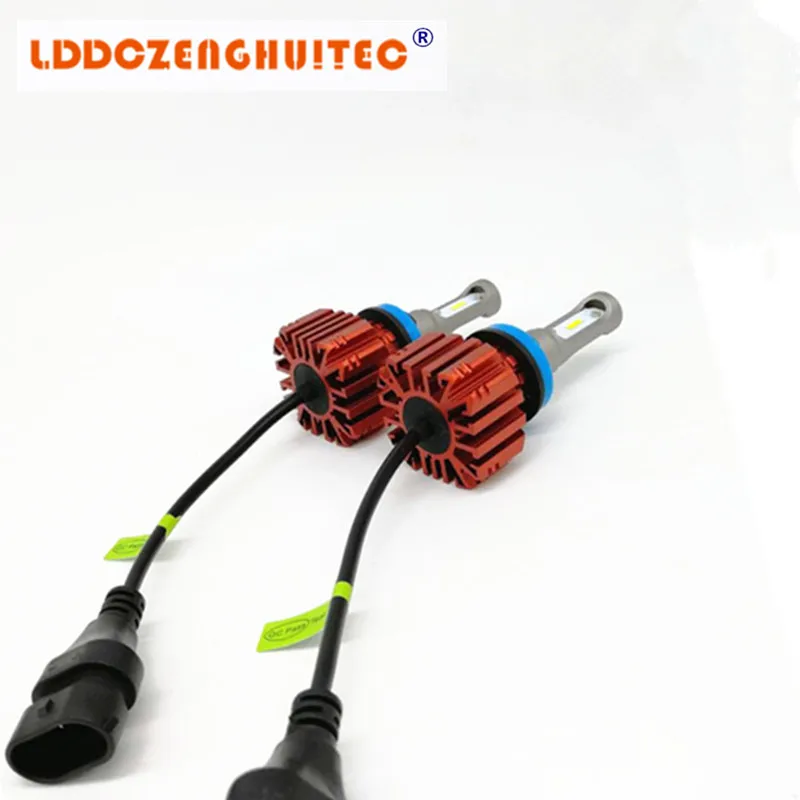 LDDCZENGHUITEC 9005 HB3 9006 HB4 H11 H4 H7 Led H1 авто фары S1 N1 50 Вт 8000LM 6000 К автомобильной лампы все в