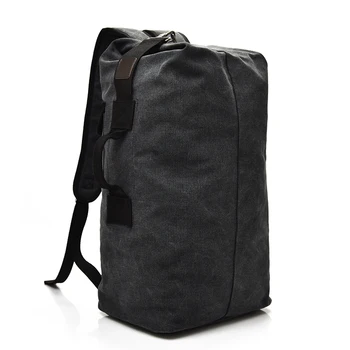Large Capacity Canvas Mountaineering Backpack 5