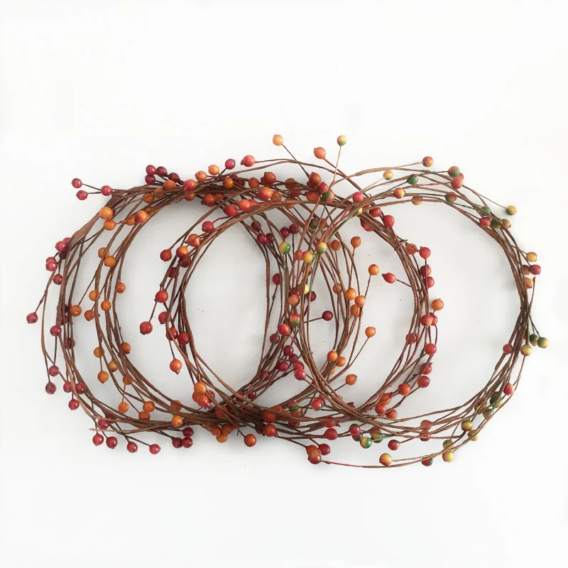 1pc/lot Artificial Single ply Foam Berry Garlands for Diy Accessories