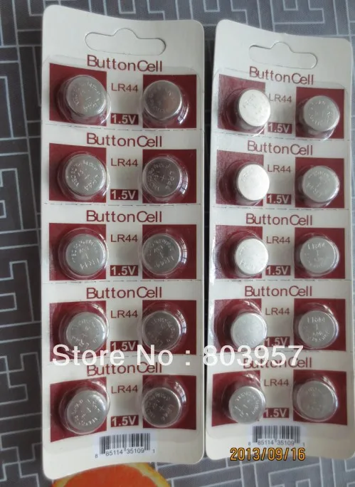 DHL 250 карт/lot(10 шт./карта, 2500 шт./лот), AG13/LR44/A76/1.5 В щелочных клеток кнопку, монета клеток
