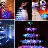 LED Ice Cubes Glowing Party Ball Flash Light Luminous Neon Wedding Festival Christmas Bar Wine Glass Decoration Supplies 12PCS ► Photo 2/6