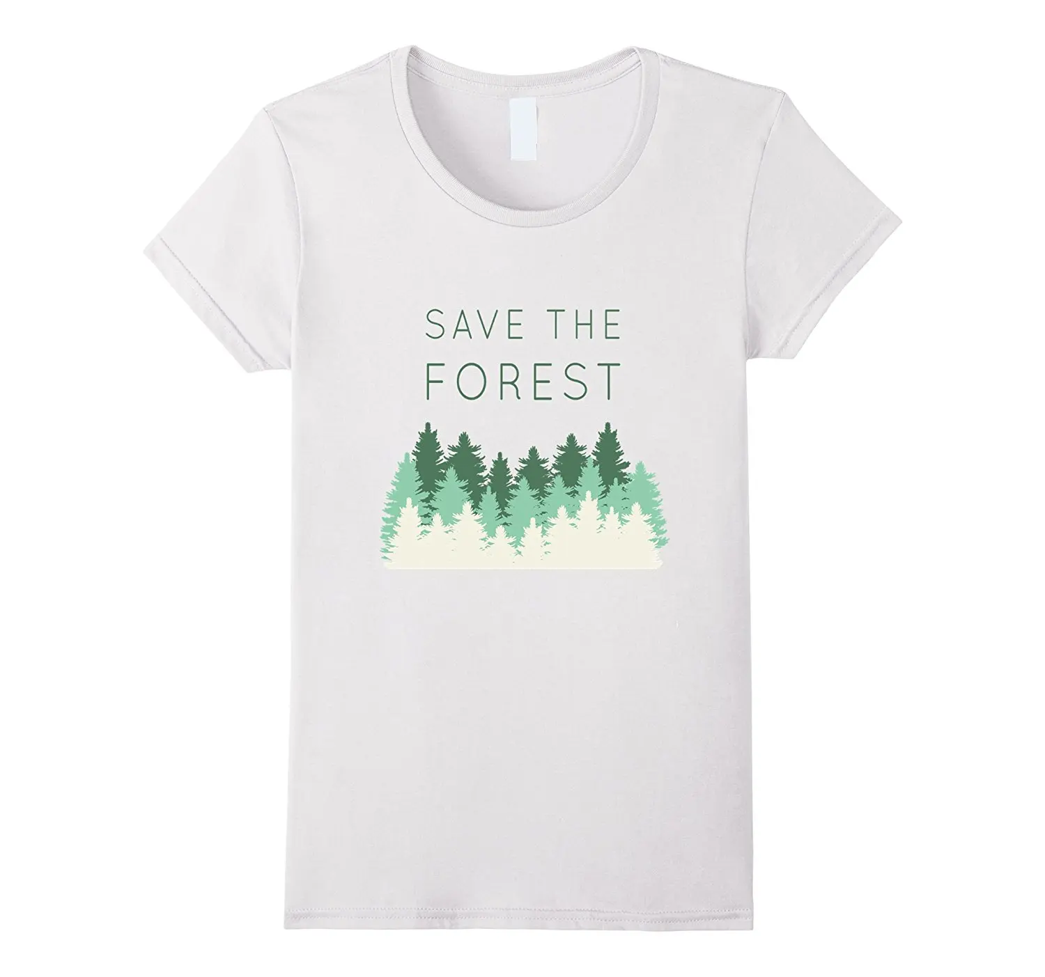

Save The Forest Shirt - Animal Rights Activist T-shirt Round Neck Printing T Shirt Cheap Price for Women Fashion Personality