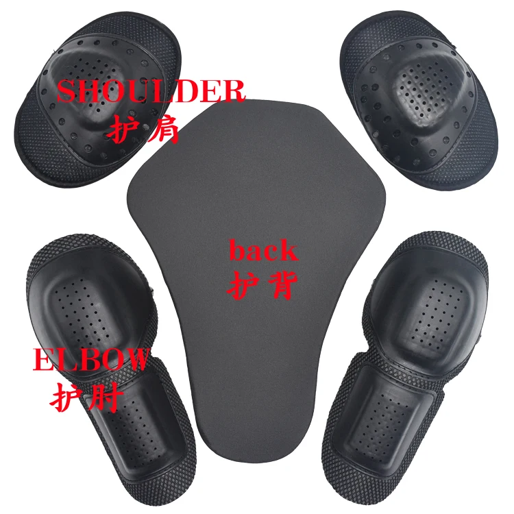 

Racing garments built-in protector / riding crash built-in protector / motorcycle 5 sets of protective gear