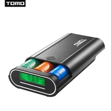 TOMO M3 power Bank 18650, литий-ионный аккумулятор, чехол для зарядного устройства, коробка, сделай сам, интеллектуальный аккумулятор 18650, внешний аккумулятор с двойным выходом, без аккумулятора