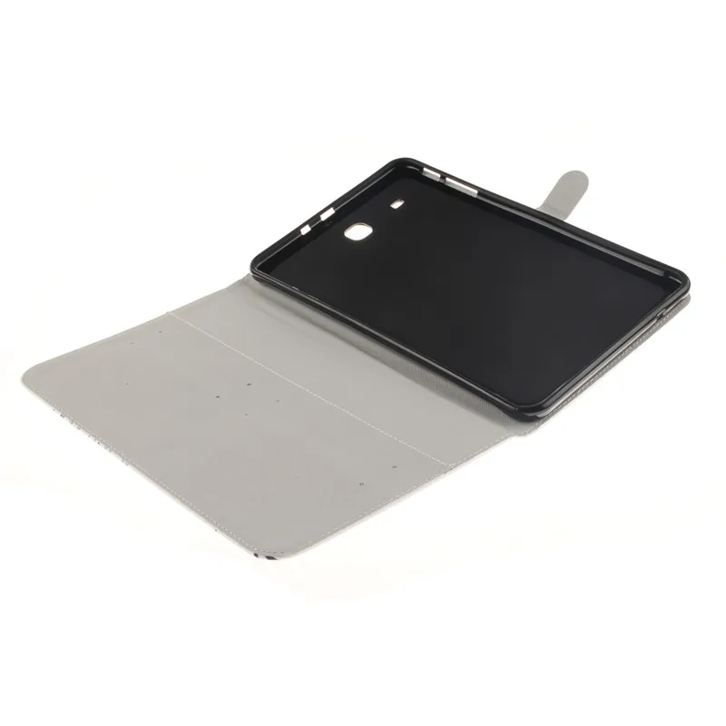 For Samsung Galaxy Tab E 9.6 Case for T560 SM-T560 T561Tablet Clouds Wallet Flip Cover Stand PU Leather Case Protective Skin  (60)
