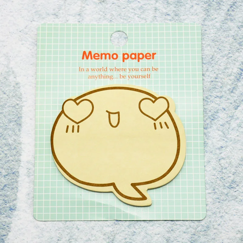 4 шт. kawaii cute plan post-it notes вдохновляющие Мультяшные выражения самоклеящиеся заметки блокнот лист