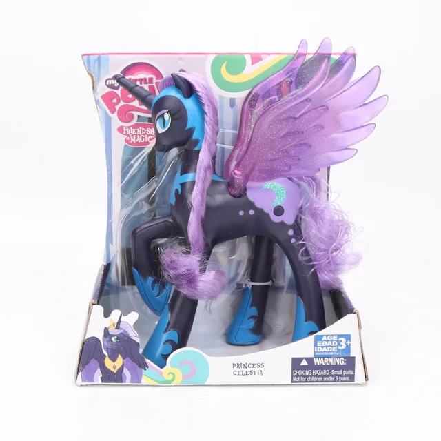 22cm-My-Little-Pony-Toys-Princess-Celestia-Glitter-Luna-Rainbow-Dash-Princess-Cadance-PVC-Action-Figures.jpg_640x640 (4)