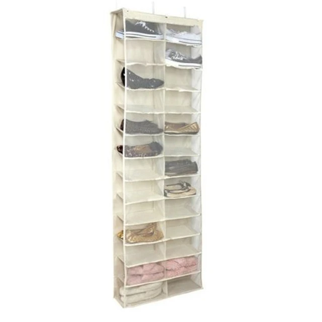 Over The Door Hanging Shoe Organizer Storage Holder Sorter For 26 Over The Door Hanging Shoe Organizer Storage Holder Sorter For 26 Pairs Shoes Rack Hanger