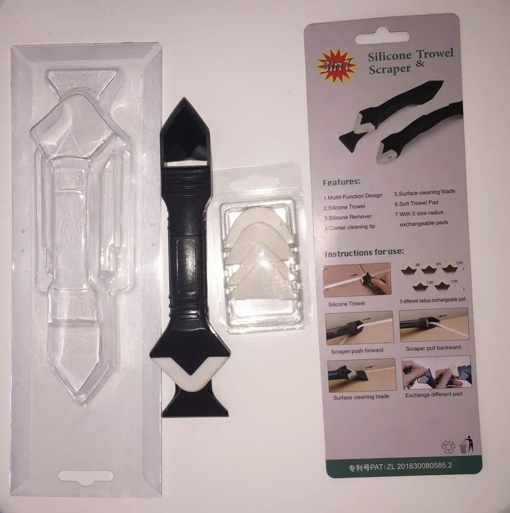 Многофункциональный силиконовый шпатель и скребок|multi-functional|trowel |