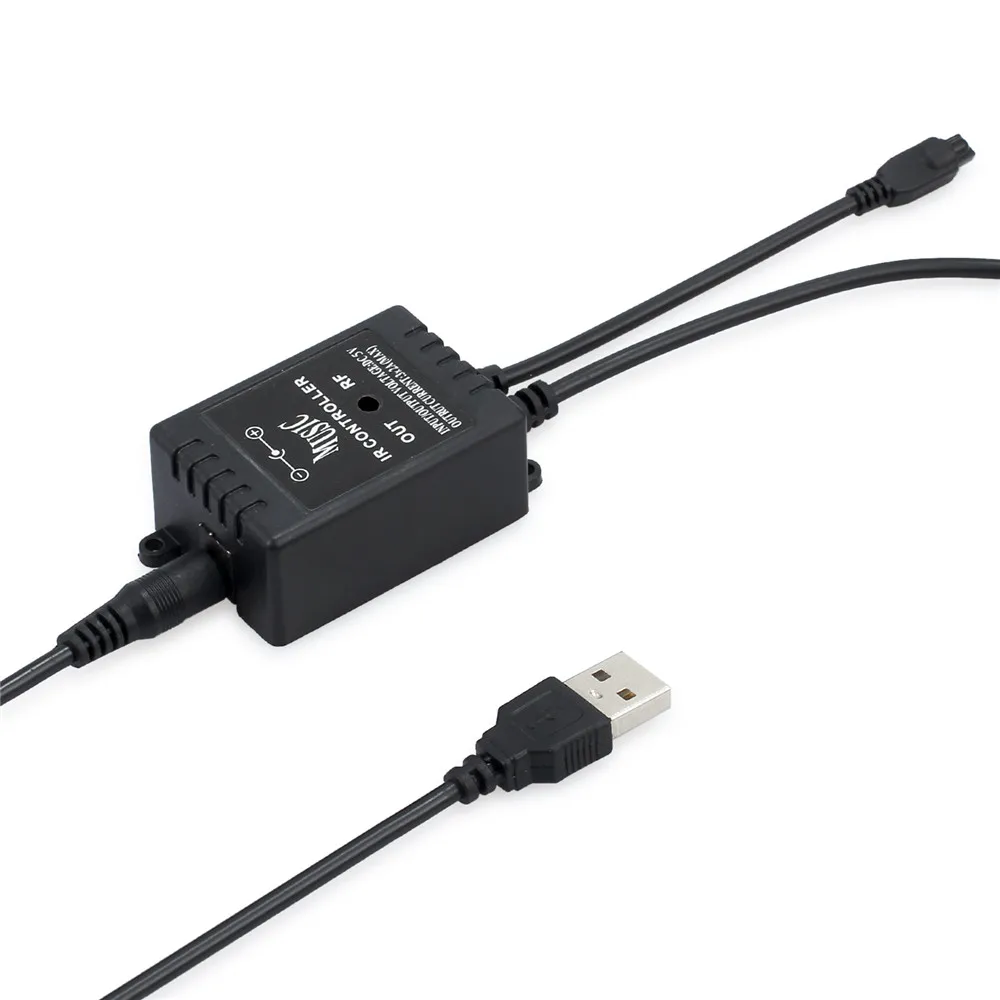 Proster 4X USB Беспроводная Светодиодная лента с музыкальным управлением 8 цветов RGB