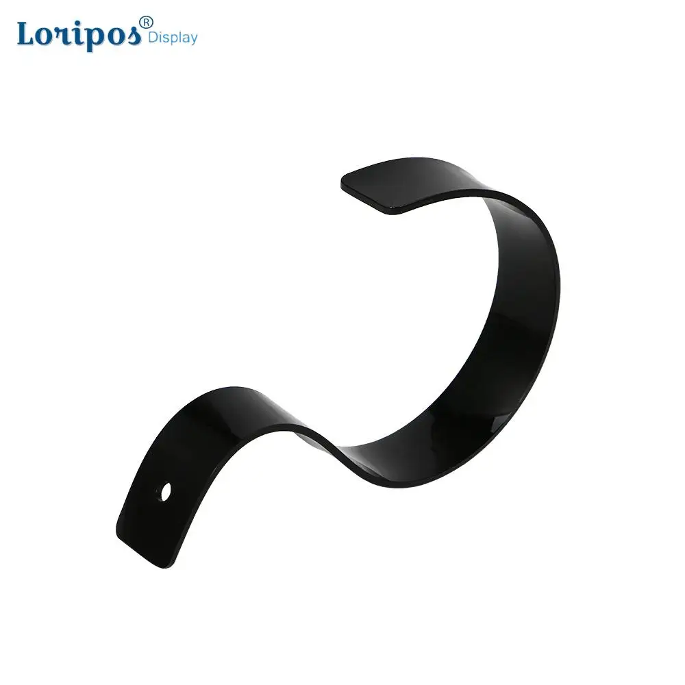 

5pcs Fashion Boutiques Display Props Belt Display Racks Acrylic Girdle Display Stand Holder Desktop Leather Belt/waistband Stand