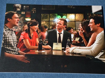

New Quality How I Met Your Mother TV Poster Frameless Painting Decorative Pictures