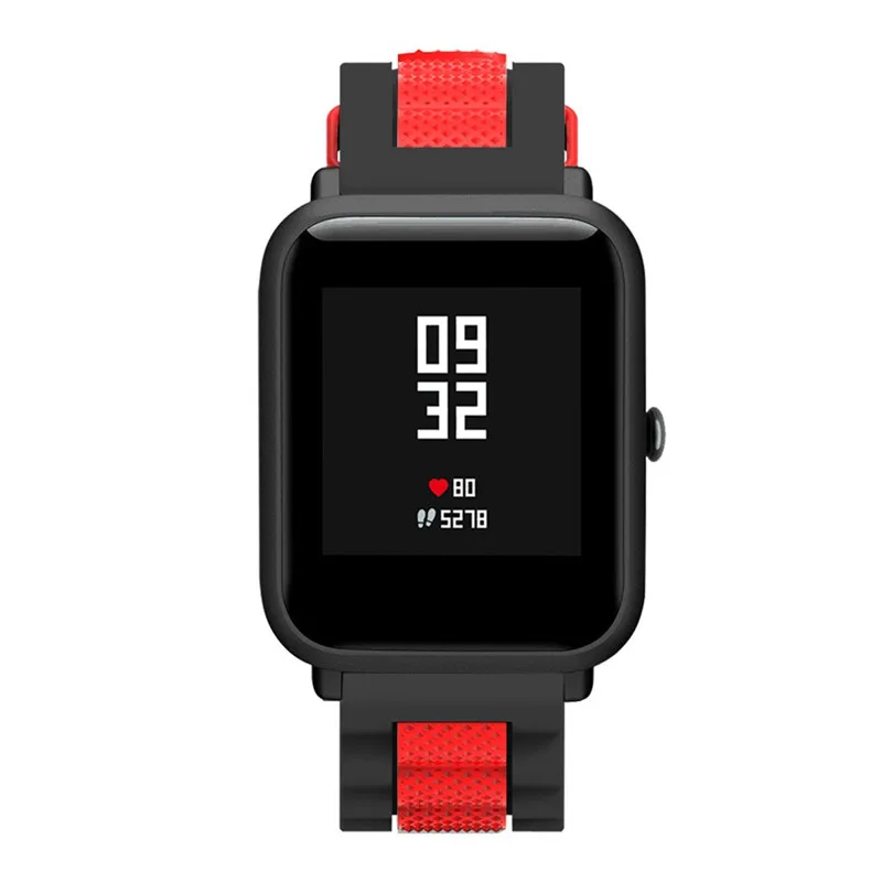 Ремешок силиконовый для смарт часов Xiaomi Huami Amazfit Bip May16|Смарт-аксессуары| |