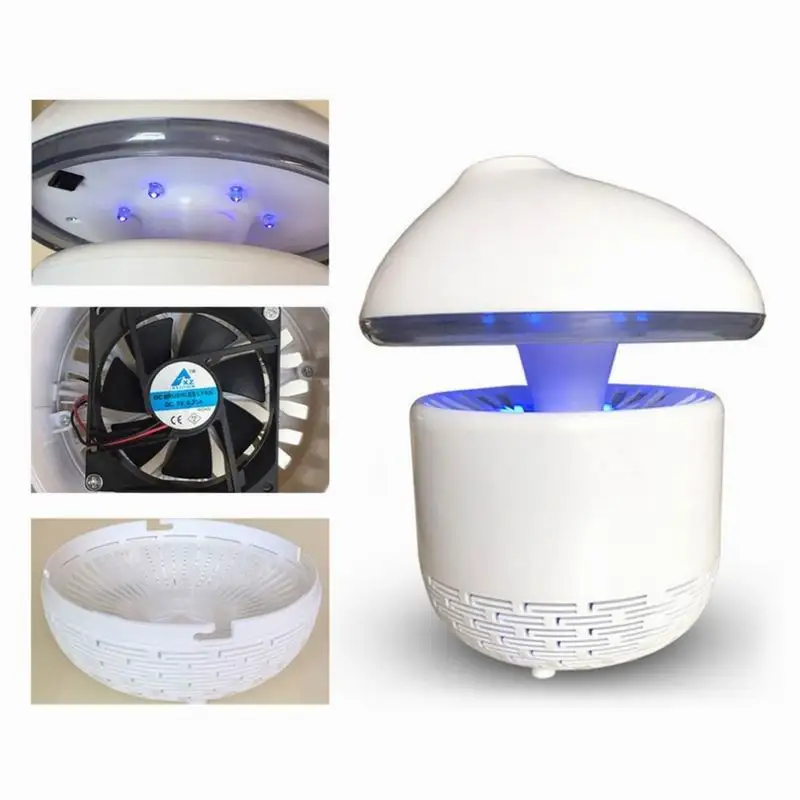 Chiclits USB Powered Mosquito Killer Light Summer Mosquito Inhaler LED Insect Repeller Electric Household Indoor Pest Bug Zapper (5)