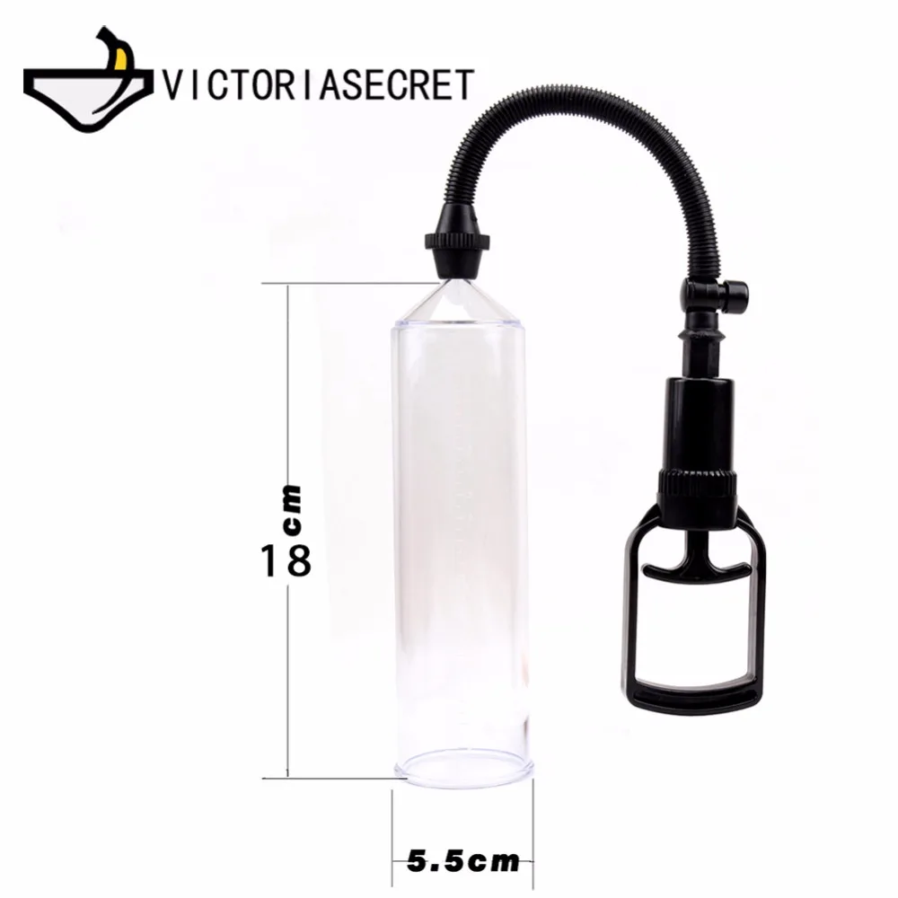 Penis Pump Vacuum Male Penis Pump Enlargement Sucking Vacuum Sleeve Adult Sexy Product  Manual Pump Sex Toy For Men Masturbator