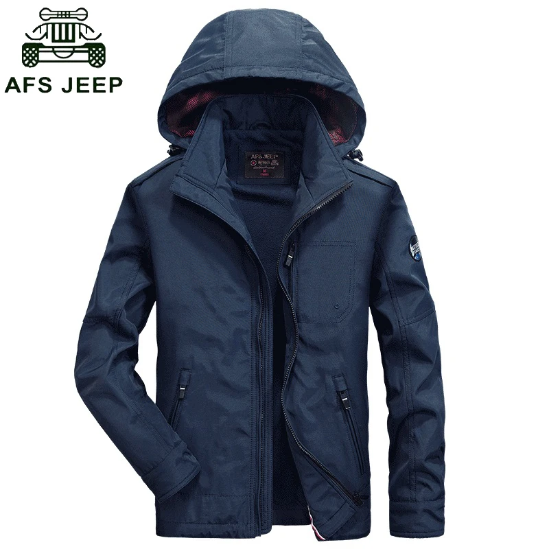 2018 New arrival AFS JEEP jacket brand-clothing cotton windbreaker army jacket chaqueta hombre s ja