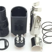 10 шт. 4 Pin Мощность DIN разъем для тонкопленочных транзисторах на тонкоплёночных транзисторах ЖК-дисплей плоский экран, работающего на постоянном токе 12 В в разъем DIN ТВ питания разъем адаптера