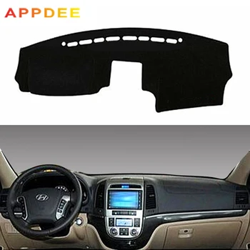 

APPDEE Quality Double layer Dash Mat Dashmat Dashboard Cover Sun Shade Dash Board Cover Carpet for Hyundai SantaFe Santa Fe ix45
