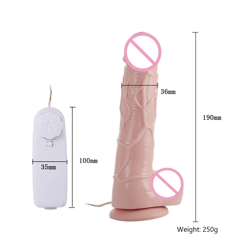 Quyue 5 7/6 7/7 дюймов Большой вибрационный и качели G spot фаллоимитатор вибратор секс
