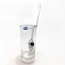 50 шт./партия,, высококачественный Чайный фильтр из нержавеющей стали 304, Чайный фильтр, сито-заварник, инструмент для приготовления чая LZ1462