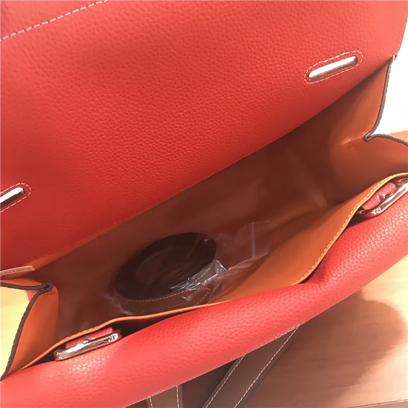 Kafunila Женская винтажная дизайнерская Роскошная брендовая седельная сумка из натуральной кожи с застежкой, женская классическая сумка через плечо