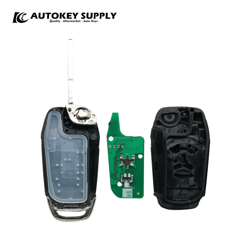 Автомобильный-Стайлинг для 2013- Ford Fusion remote flip key 3+ 1 4 кнопки 315 МГц FCCID: N5F-AO8TAA(чип hitag 49 чип) Автомобильный ключ. AKFDC417