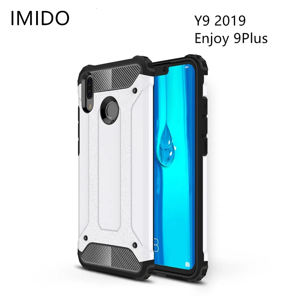 Для huawei Y9 2019 Enjoy9plus прочный бронированный чехол из поликарбоната + ТПУ для