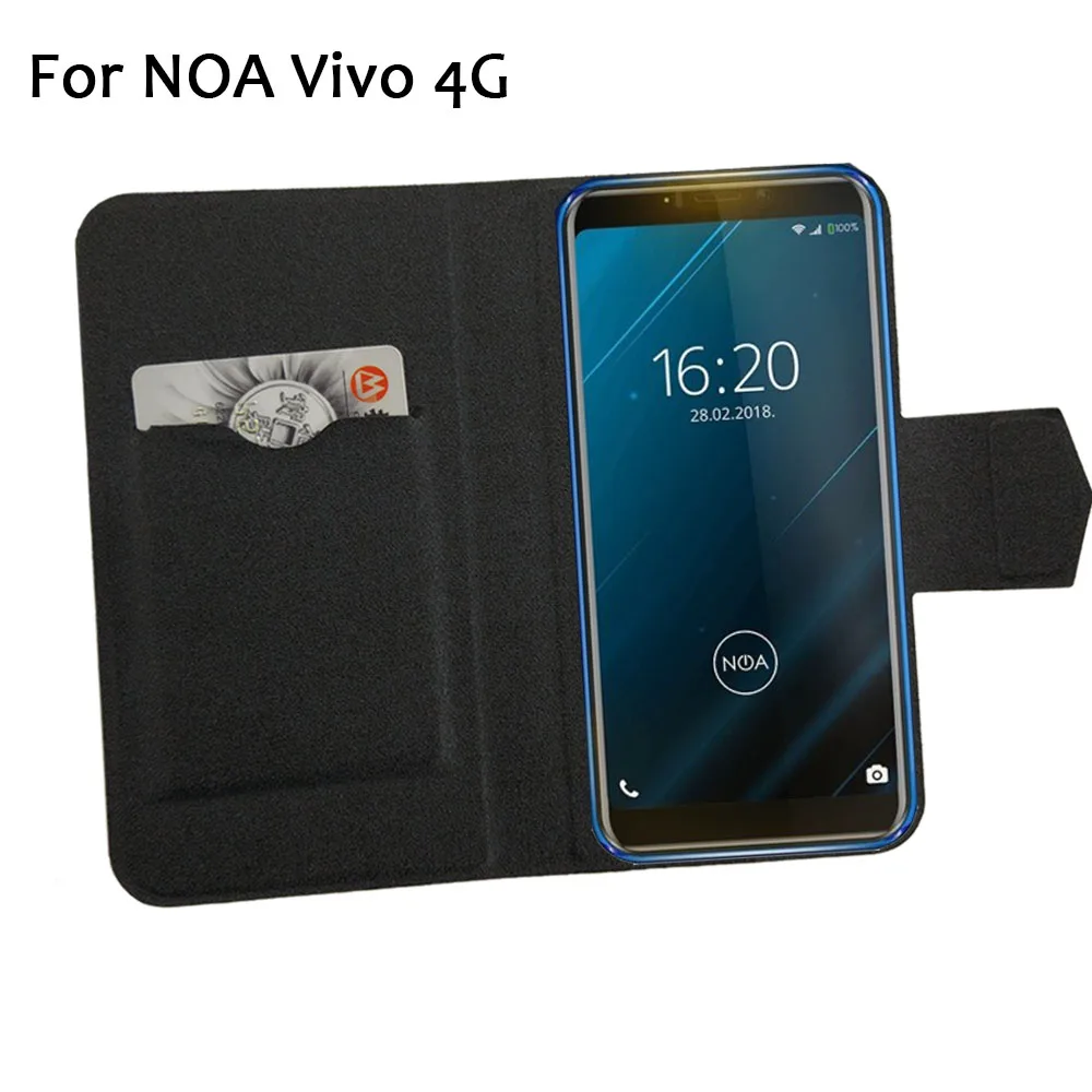 5 Colors Hot! NOA Vivo 4G Case Phone Leather Cover Factory Price Protective Full Flip Stand Shell Cases | Мобильные телефоны и
