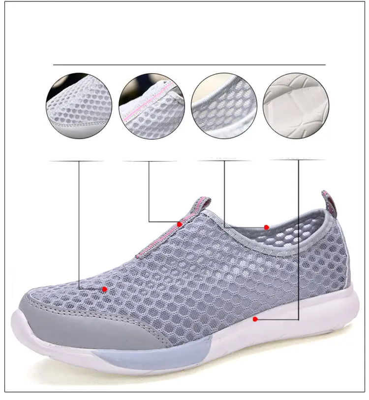 Brand Fashion Shoes Men Casual Lovers Air Mesh Sneakers High Top Summer Aqua Breathable Canvas Slip On Boat Mens Shoe (4)