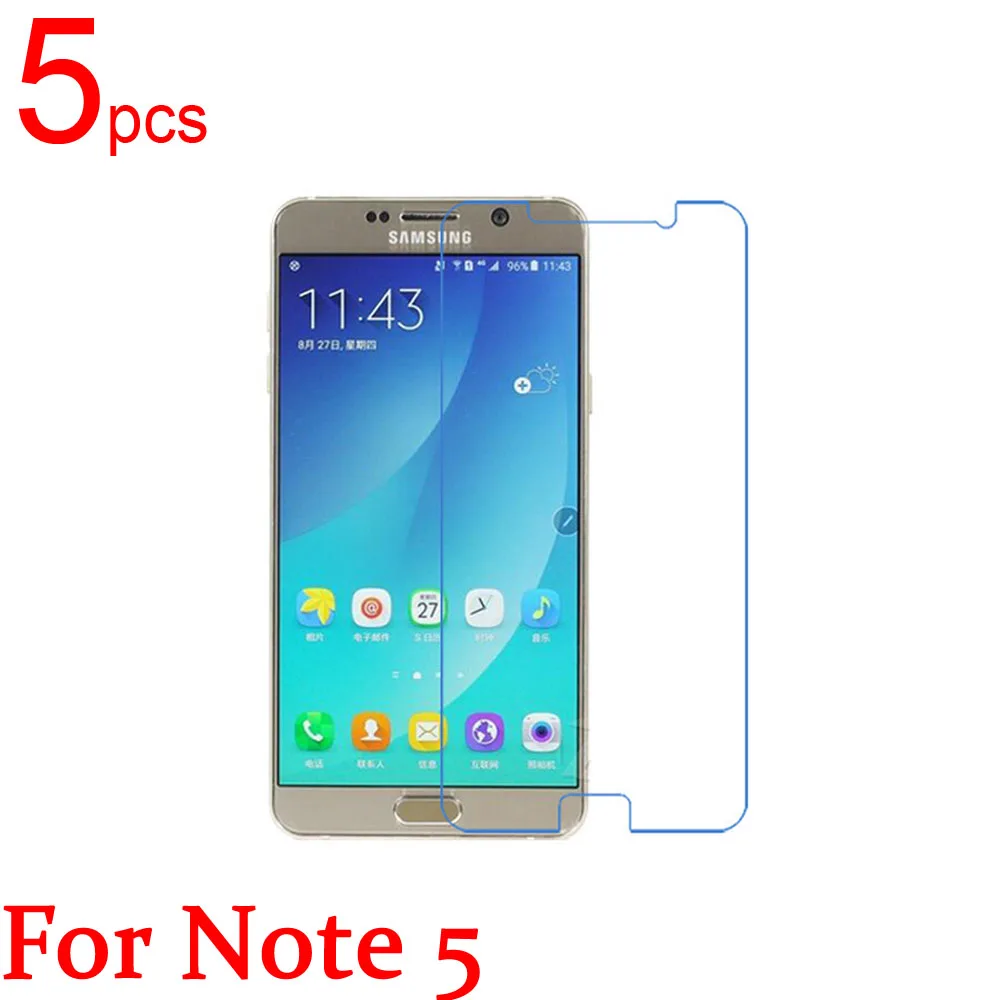 

5pcs Ultra Clear/Matte/Nano anti-Explosion LCD Screen Protector Film Cover For Samsung Galaxy Note 4 5 SM-N910 N920 Back film