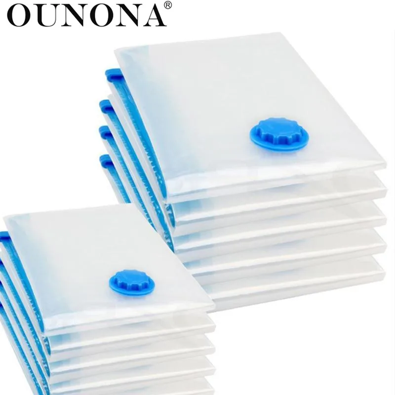 

OUNONA Vacuum Storage Bags Space Saver Packing Bag Compression Storage Bags Home Quilt Storage Bag for Clothes Bedding Pillows