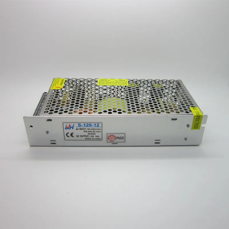 1 шт. AC 110-240V ac/Dc 12v 10a 120W AC/адаптер постоянного тока 12 вольт трансформатор Импульсный Питание адаптер для Светодиодный полоски CCTV Камера