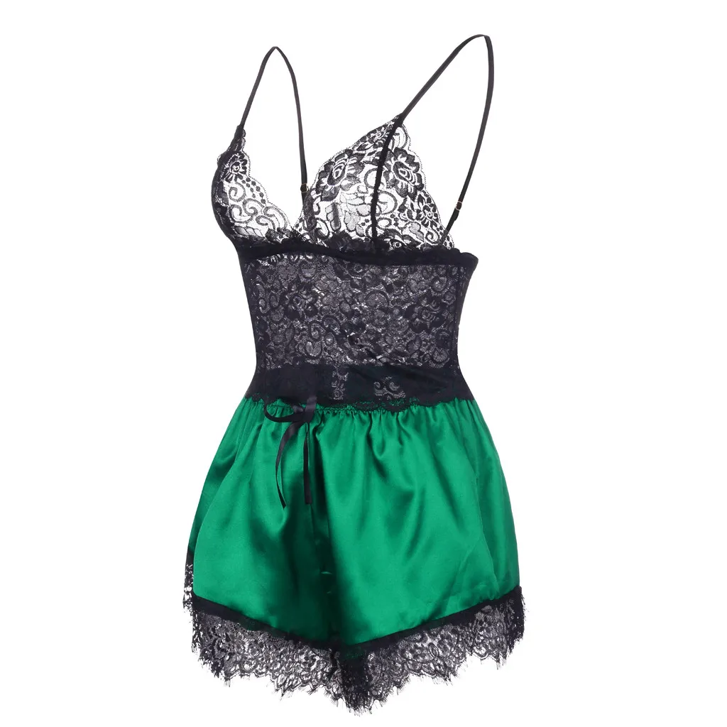 

2019 New Underwear Sexy Lace Sling Lingerie Trousers Pajamas Nightgown pyjamas women pizama damska pyjama femme sexy lingerie