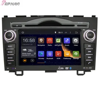 

TOPNAVI 7'' Octa Core 4GB RAM Android 6.0 Car Radio Stereo GPS for CRV 2006 2007 2008 2009 2010 2011 For Honda Audio DVD Player