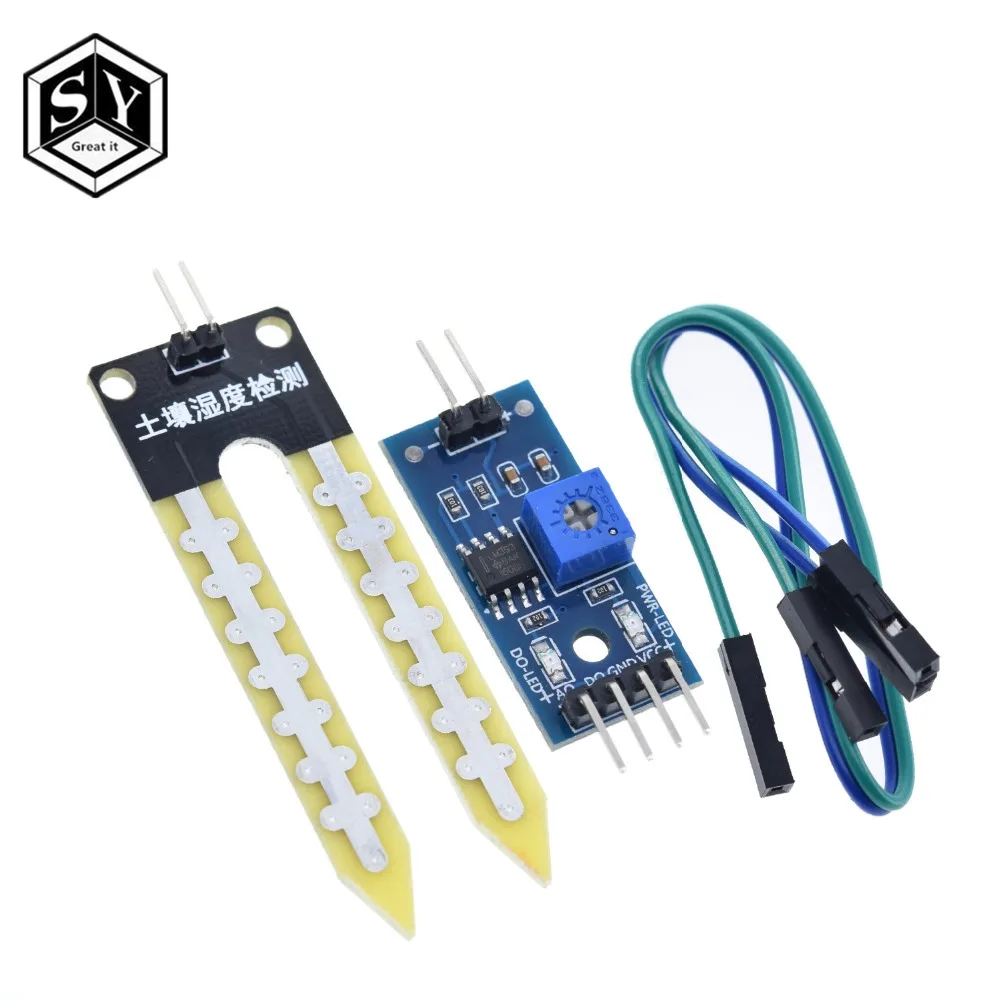 Умная электроника детектор почвы модуль датчика влажности для arduino макетная