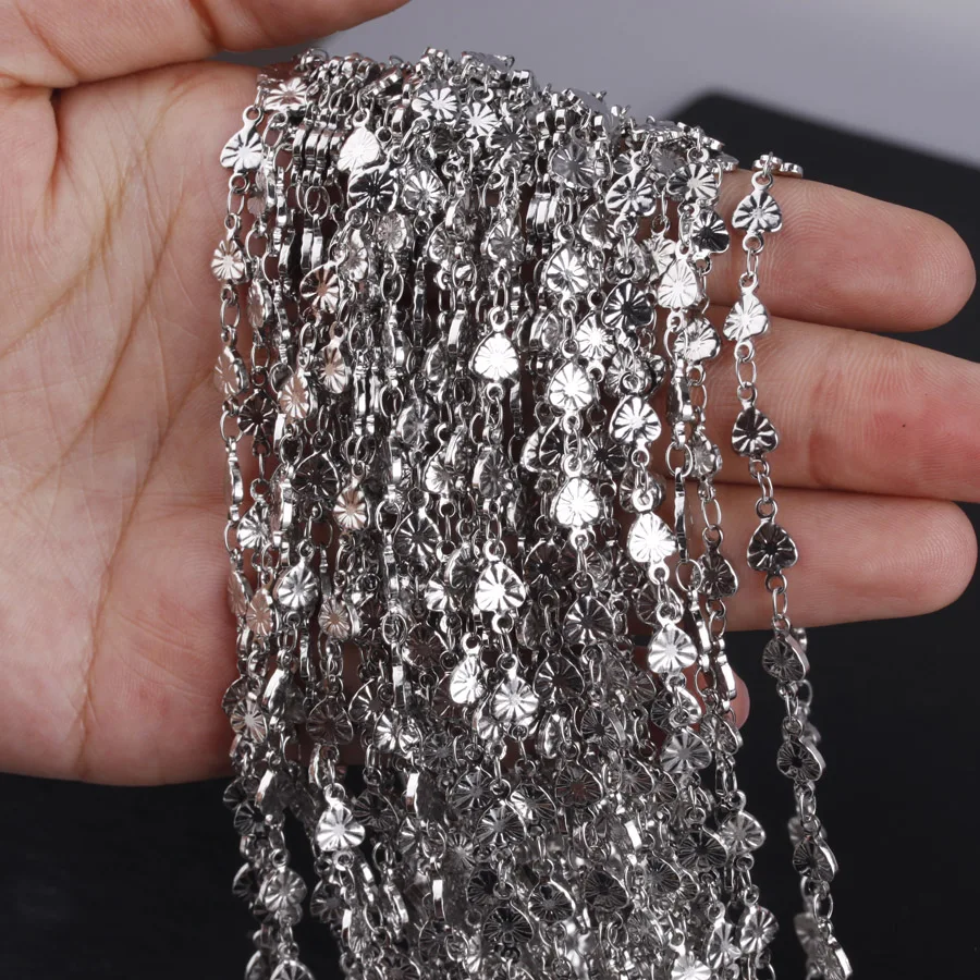 Wholesale in Bulk Women's Jewelry Strong Silver Stainless Steel Heart