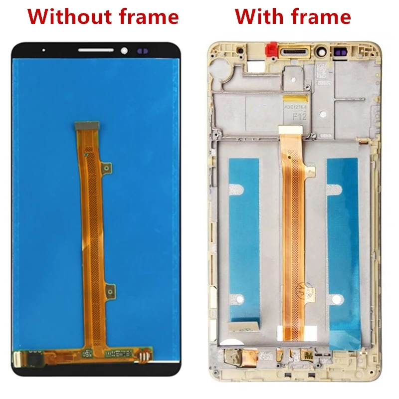 Жк дисплей для Huawei Ascend Mate 7 дигитайзер сенсорного экрана в сборе замена Mate7 MT7 TL10 1 2