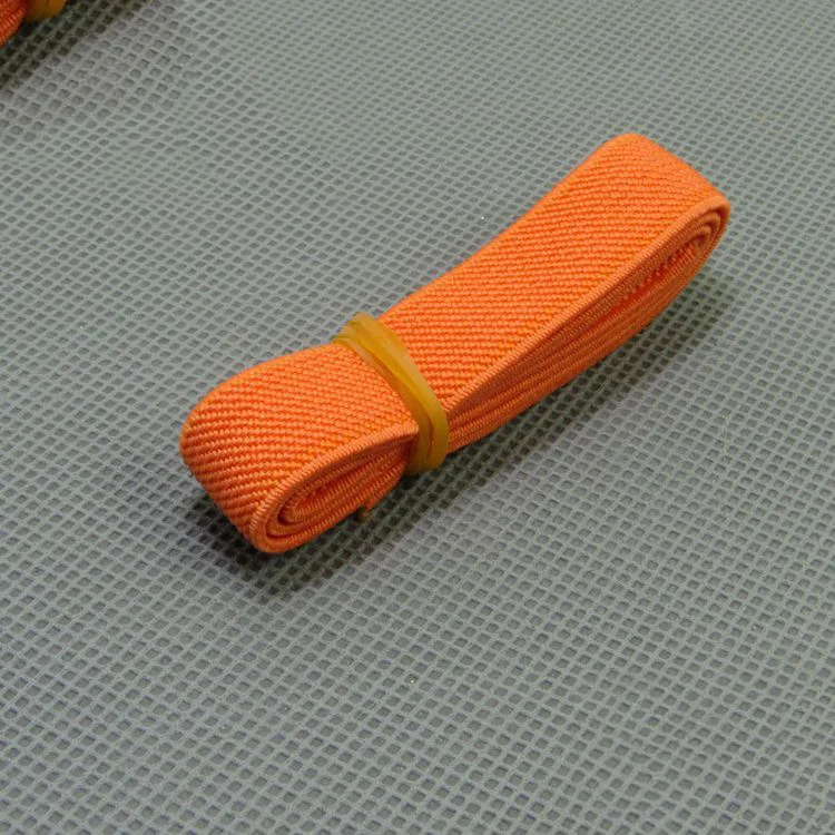 10 м x 15 мм нейлоновая эластичная лента для шитья сумки DIY нижнее белье для брюк эластичная тесьма лента ленты для брюк резиновые ленты тесьма ремни - Цвет: Orange