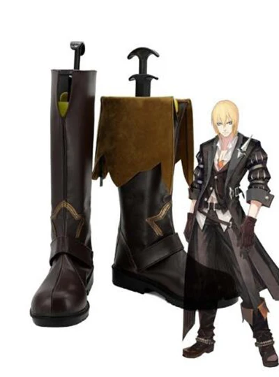 Обувь для костюмированной вечеринки Tales of Berseria Eizen Вечерние туфли на Рождество и