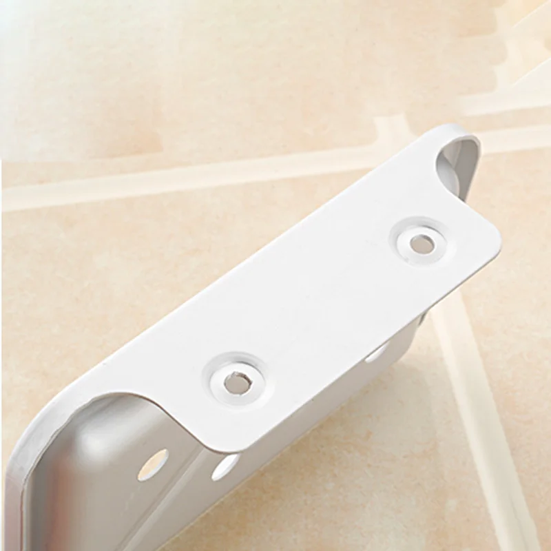 Square aluminum soap rack bathroom round soap box simple soap drain holder silver shelves durable restroom storage organizer