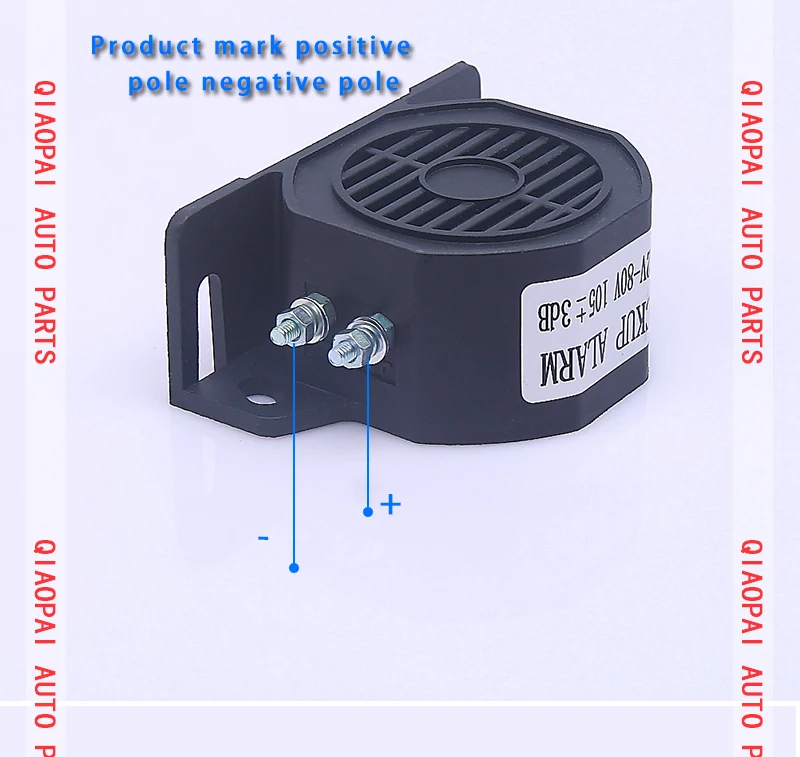 Хорошее качество резервный обратный сигнал тревоги Водонепроницаемый сафтер сигнализация заднего хода 12-80 В 105дБ стабильный динамик CE грузовик прицеп автобус запчасти