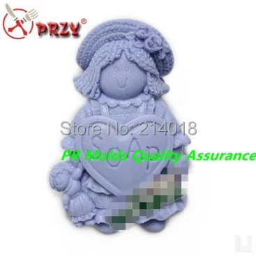 

Sleep baby modelling silicon soap mold fondant Cake decoration mold High-quality Handmade soap mold NO.:SO419 aroma stone moulds