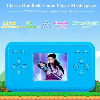 

RS-28 1.8 Inch Colorful Screen Handheld Game Player Video Game Console Mini Portable Hand Held Player Childrenhood Game Players