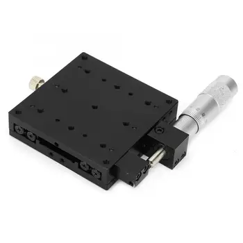 

Linear Bearings Bearing Mount SEMX80-AS Micrometer Manual Slide Table Linear Stages Roller Guide 80 * 80mm Bearing Axial
