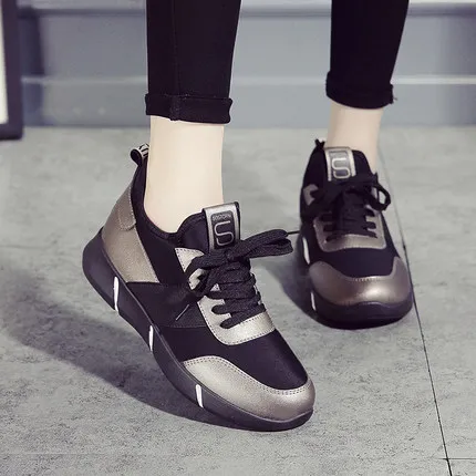 La Beige negro Nuevo Ulzzang Versión Zapatos Salvaje Harajuku Casuales Coreana De Otoño Mujer EFxwRPgq