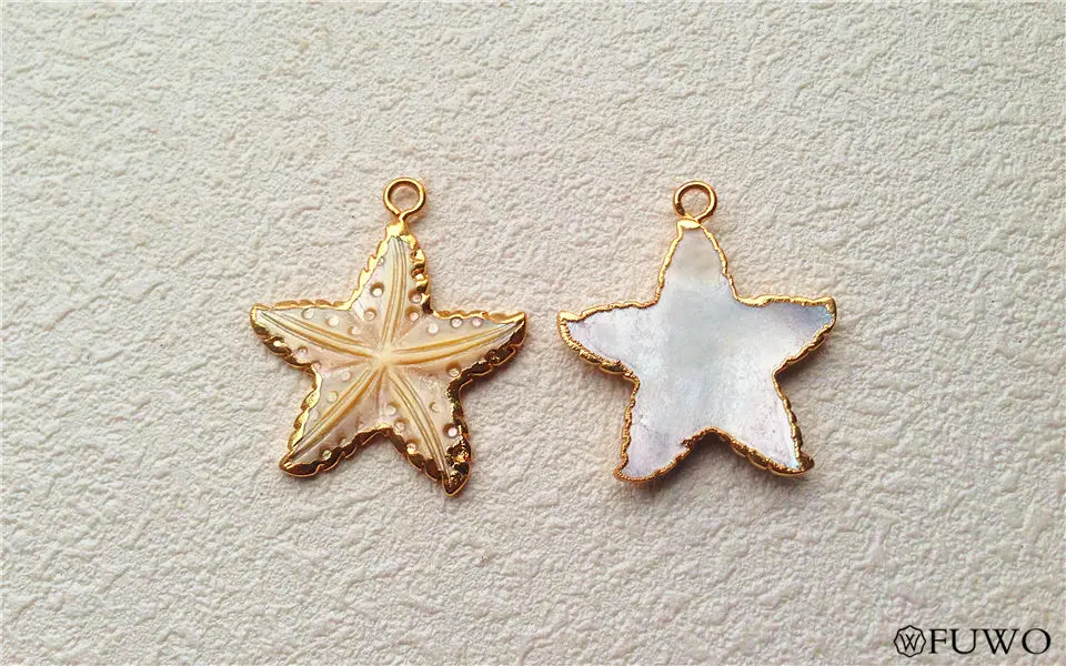 Sea shell star pendant 7